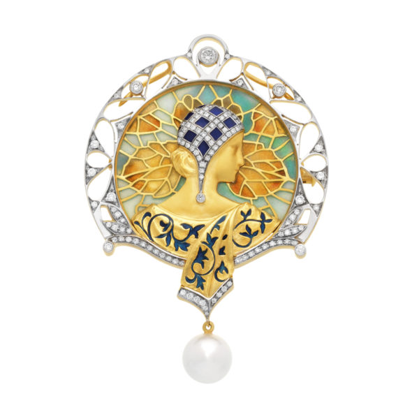 Reinassance Princess Brooch/Pendant PB-683