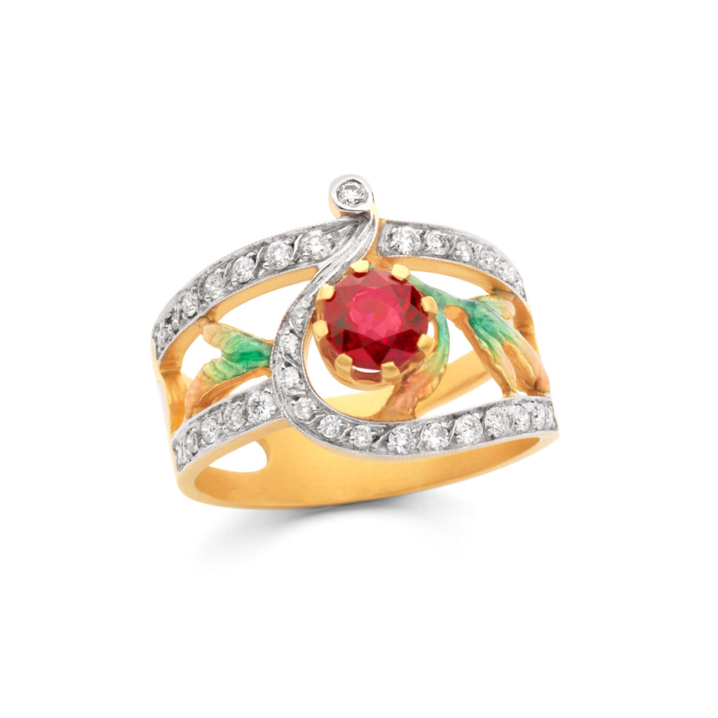 Shiny Crown Rings AN-90R