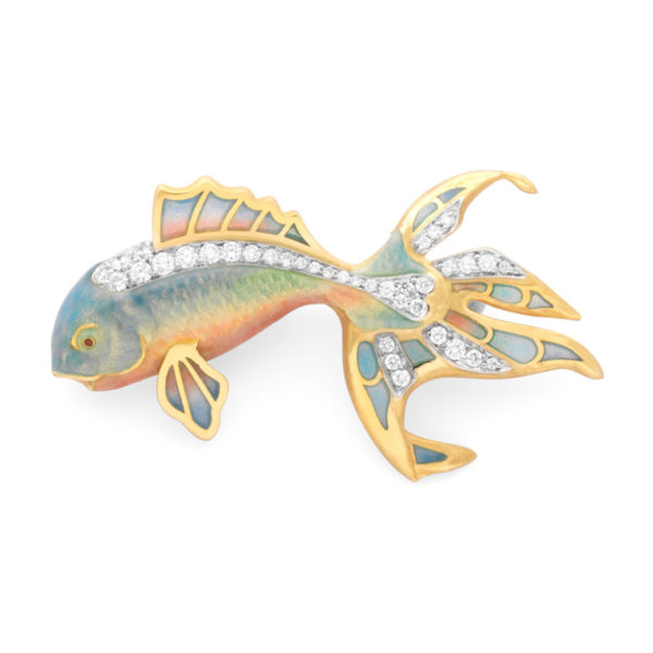 Sweet Water Fish BroochPendant PB-767