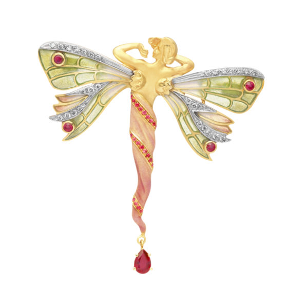 Red Fairy PB-747 Pendant &Brooch